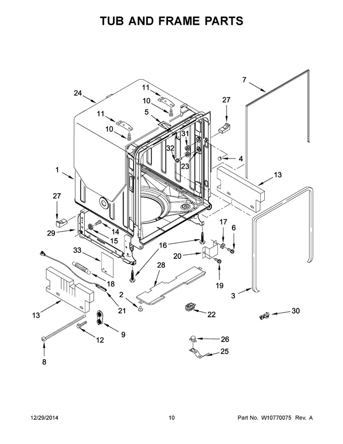 Diagram for KDFE454CSS2