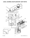 Diagram for 03 - Case, Gearing And Planetary Unit Parts