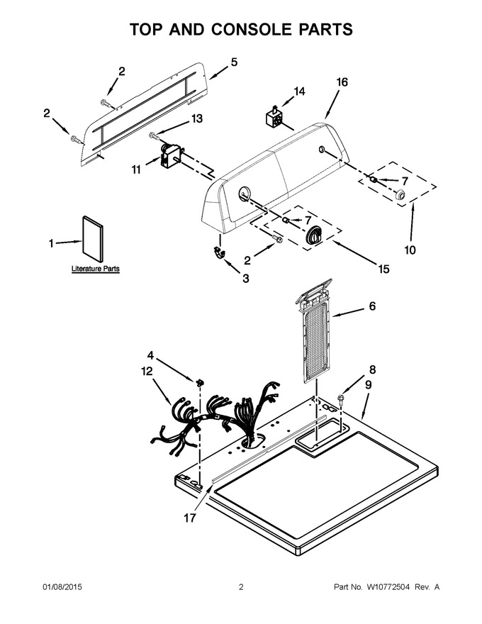 Diagram for RGD4645EW0