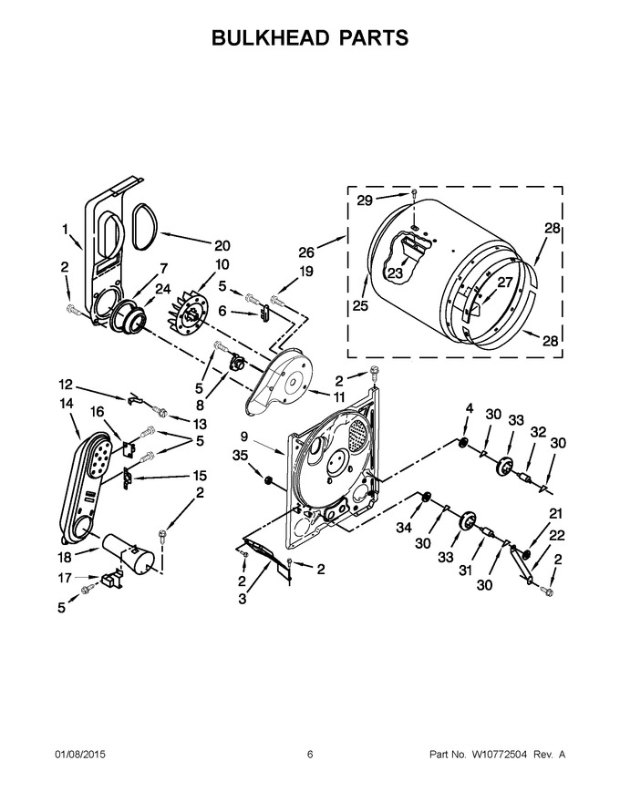 Diagram for RGD4645EW0