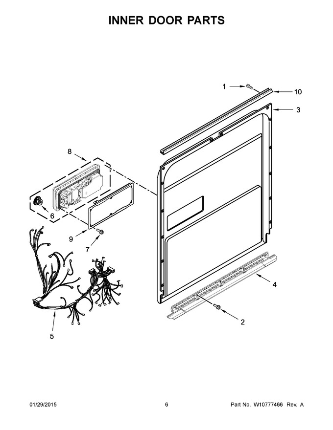 Diagram for KDTE104DWH1