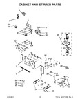 Diagram for 06 - Cabinet And Stirrer Parts