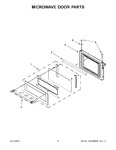 Diagram for 04 - Microwave Door Parts