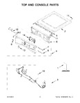 Diagram for 02 - Top And Console Parts