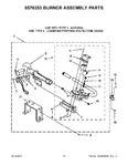 Diagram for 06 - 8576353 Burner Assembly Parts