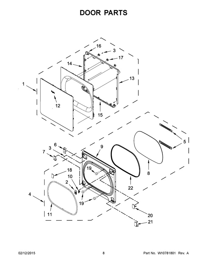 Diagram for YWED8000DW1