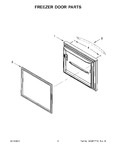 Diagram for 04 - Freezer Door Parts