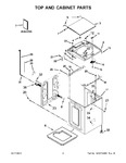 Diagram for 02 - Top And Cabinet Parts