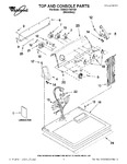 Diagram for 01 - Top And Console Parts