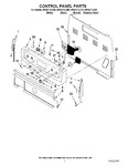 Diagram for 02 - Control Panel Parts