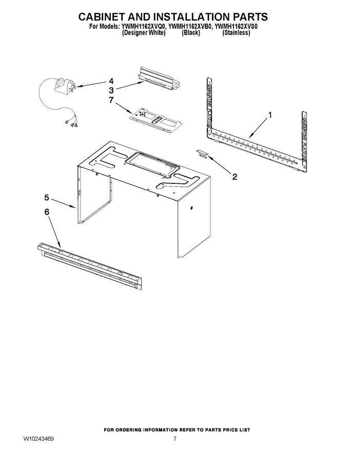 Diagram for YWMH1162XVQ0