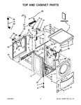 Diagram for 02 - Top And Cabinet Parts