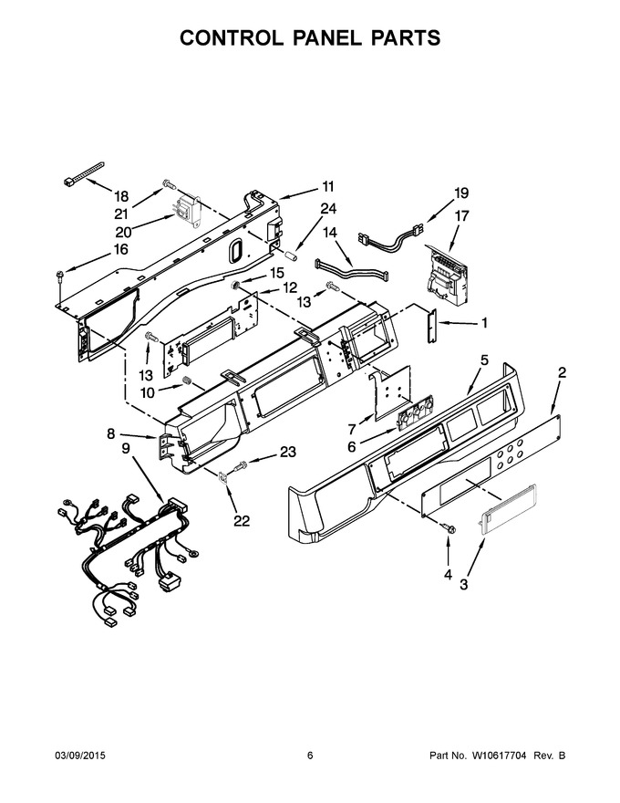 Diagram for CHW8990BW0