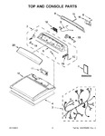 Diagram for 02 - Top And Console Parts