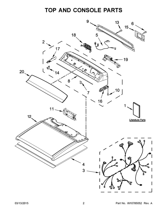 Diagram for WGD8700EC0