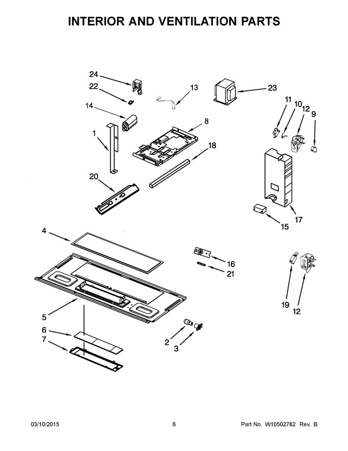 Diagram for WMH1163XVS5