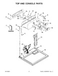 Diagram for 02 - Top And Console Parts