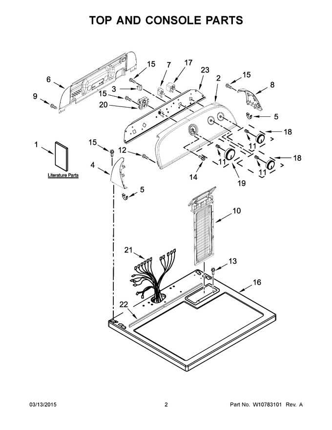 Diagram for WGD4995EW0