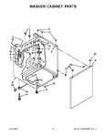 Diagram for 07 - Washer Cabinet Parts