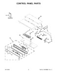 Diagram for 02 - Control Panel Parts