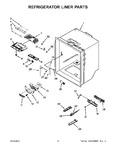 Diagram for 03 - Refrigerator Liner Parts