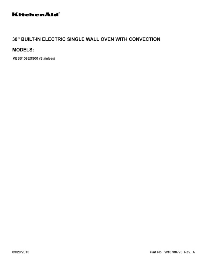 Diagram for KEBS109ESS00