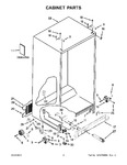 Diagram for 02 - Cabinet Parts