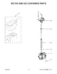 Diagram for 06 - Motor And Ice Container Parts