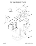 Diagram for 02 - Top And Cabinet Parts