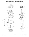 Diagram for 04 - Motor, Basket And Tub Parts