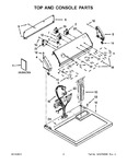 Diagram for 02 - Top And Console Parts