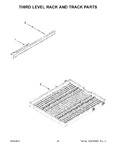 Diagram for 12 - Third Level Rack And Track Parts