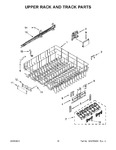 Diagram for 10 - Upper Rack And Track Parts