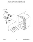 Diagram for 03 - Refrigerator Liner Parts