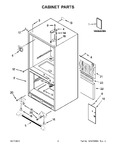 Diagram for 02 - Cabinet Parts