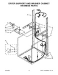 Diagram for 06 - Dryer Support And Washer Cabinet Harness Parts