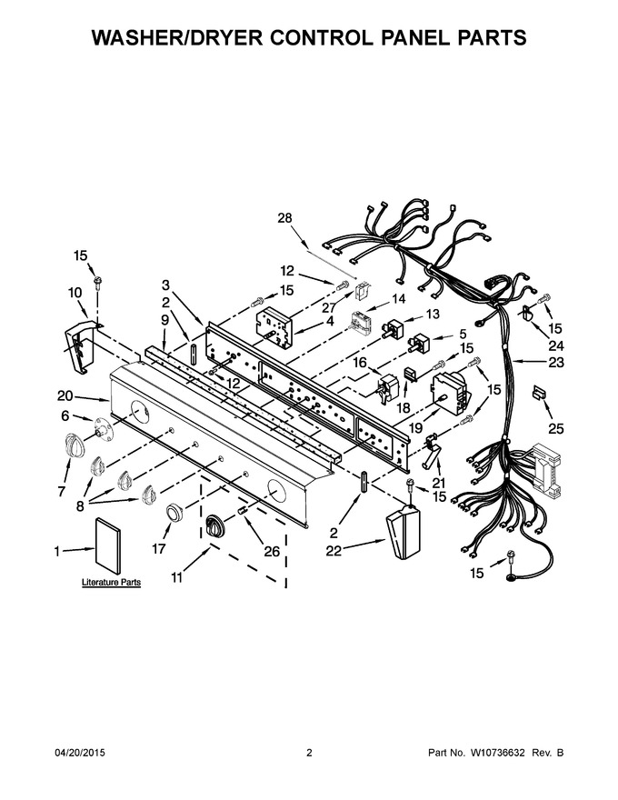 Diagram for YWET3300XQ2