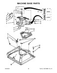 Diagram for 11 - Machine Base Parts