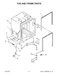 Diagram for 06 - Tub And Frame Parts