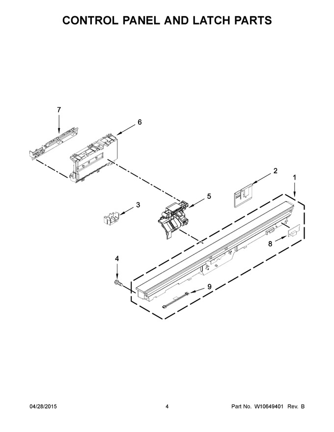 Diagram for KDTE334DWH0