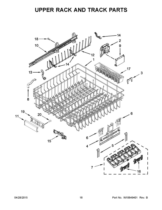 Diagram for KDTE334DWH0