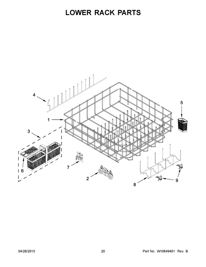 Diagram for KDTE334DWH0