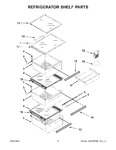 Diagram for 04 - Refrigerator Shelf Parts