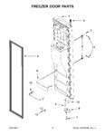 Diagram for 08 - Freezer Door Parts