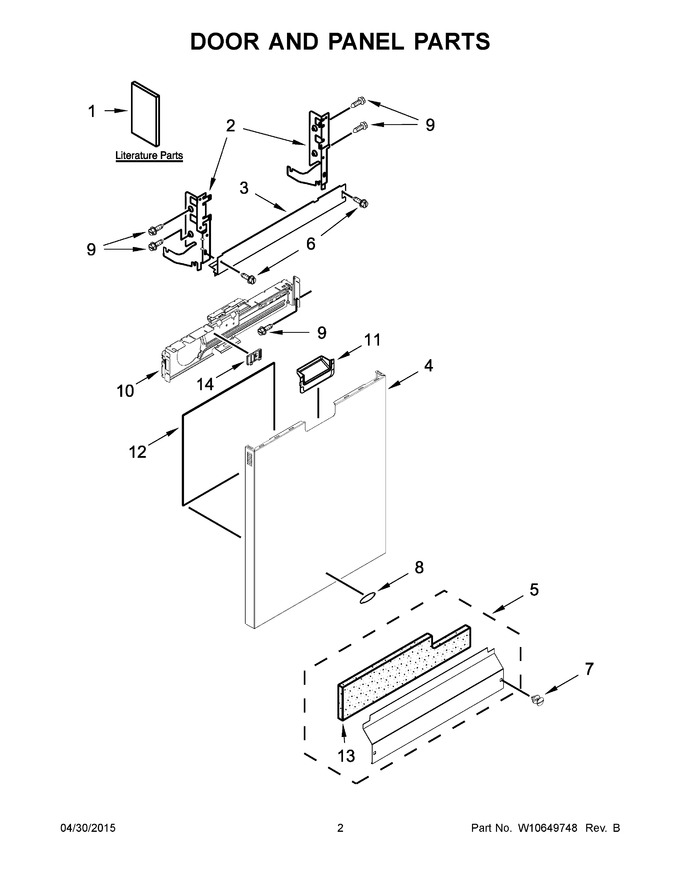 Diagram for WDF750SAYB3