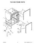 Diagram for 06 - Tub And Frame Parts