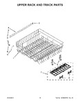 Diagram for 10 - Upper Rack And Track Parts