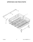 Diagram for 10 - Upper Rack And Track Parts