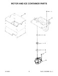 Diagram for 10 - Motor And Ice Container Parts