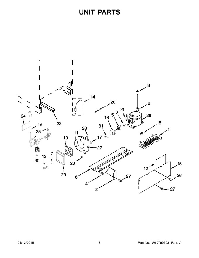 Diagram for KUWR204ESB00